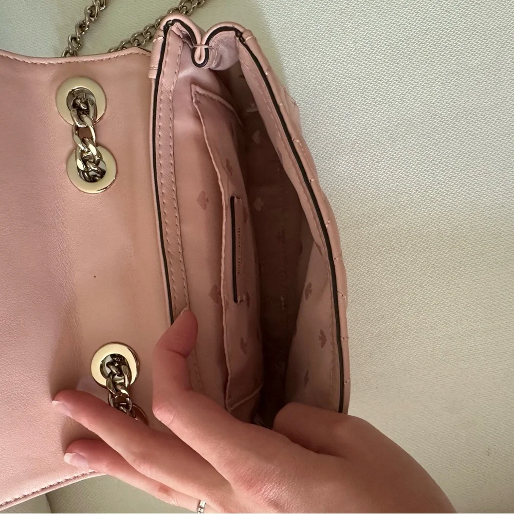 Kate Spade Emelyn Briar Lane Quilted Light Pink Bag - Picture 4 of 4